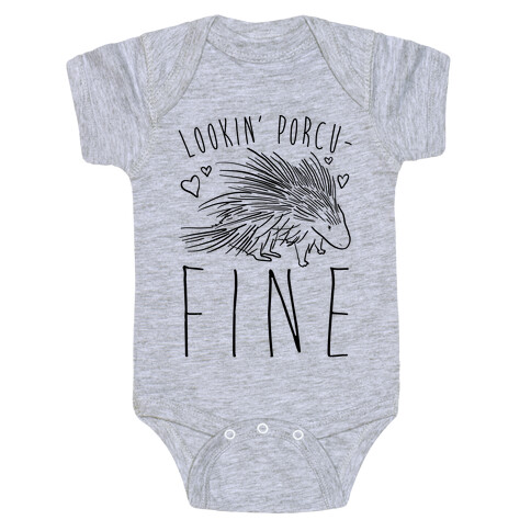 Lookin' Porcu-fine Baby One-Piece