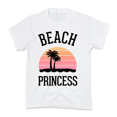 Beach Princess  Kids T-Shirt