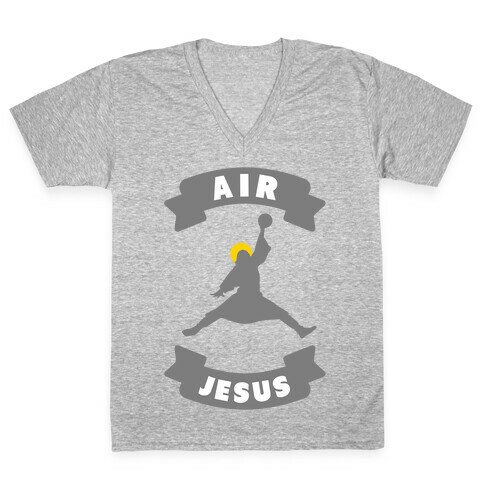 Air Jesus V-Neck Tee Shirt