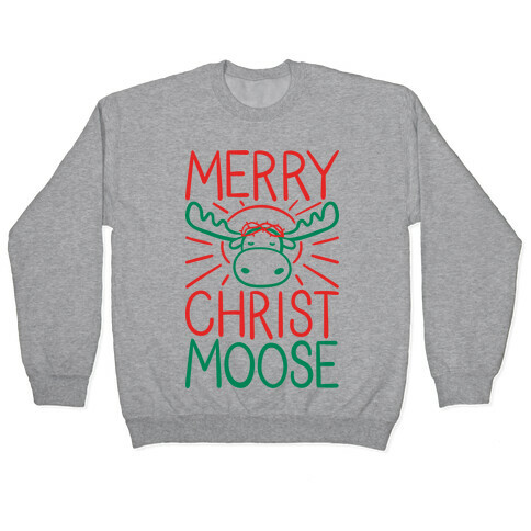 Merry Christmoose Pullover