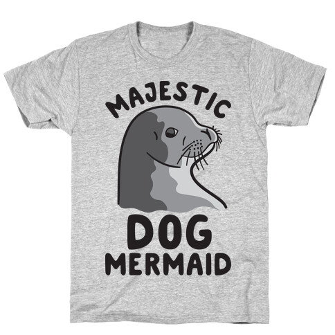 Majestic Dog Mermaid T-Shirt