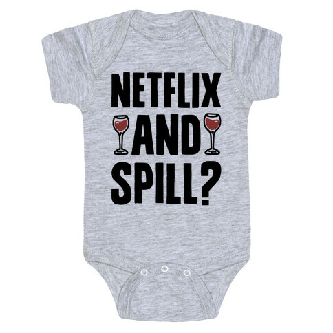 Netflix and Spill? Baby One-Piece