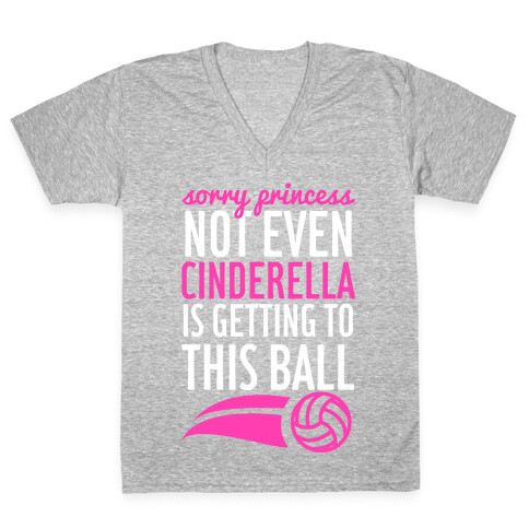 Sorry Princess V-Neck Tee Shirt