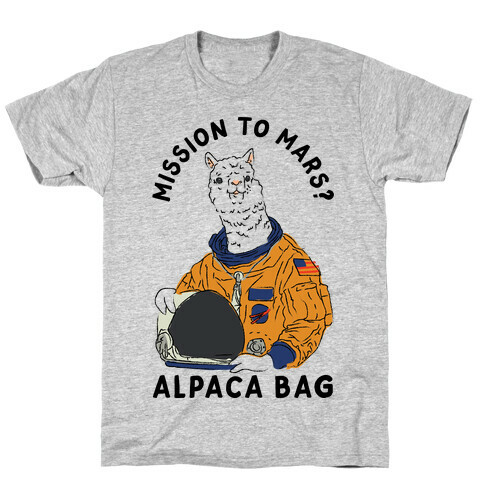 Mission to Mars Alpaca Bag T-Shirt