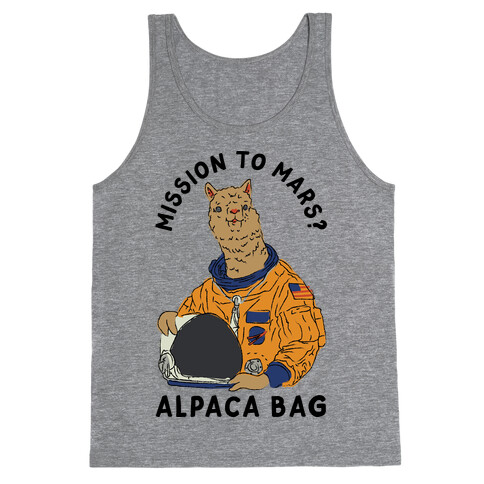 Mission to Mars Alpaca Bag Tank Top