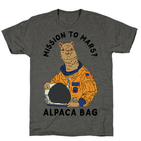 Mission to Mars Alpaca Bag T-Shirt