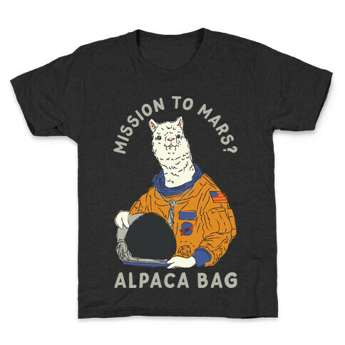 Mission to Mars Alpaca Bag Kids T-Shirt