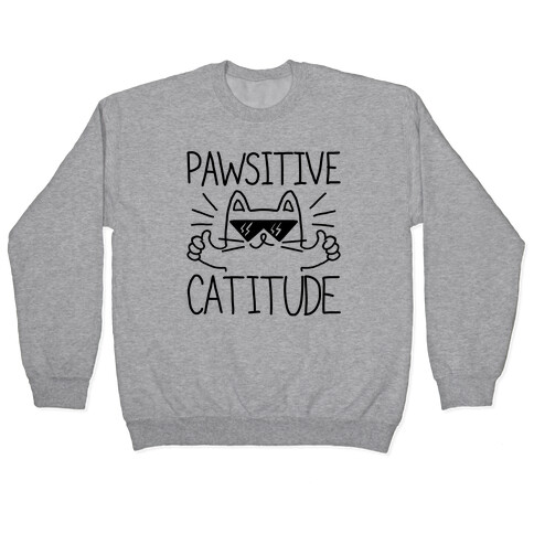 Keep a Pawsitive Catitude Pullover