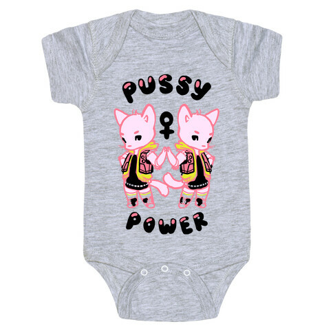 Pussy Power Baby One-Piece