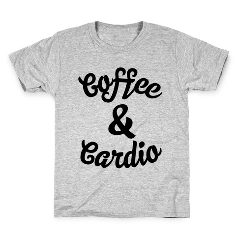Coffee & Cardio Kids T-Shirt