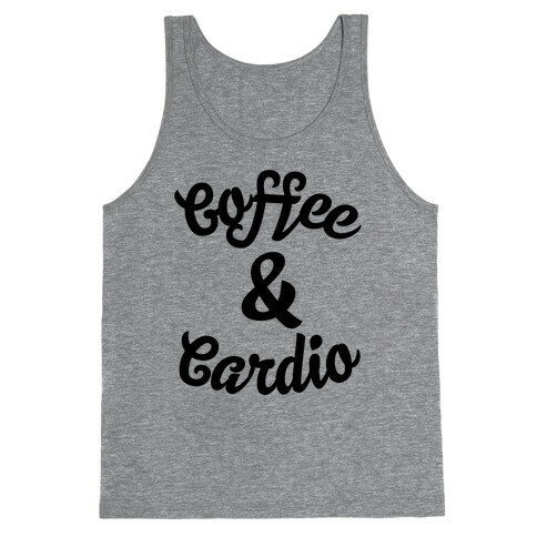 Coffee & Cardio Tank Top