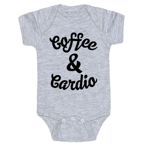 Coffee & Cardio Baby One-Piece