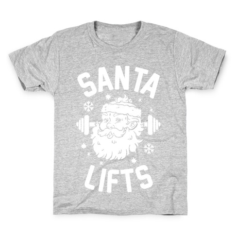 Santa Lifts Kids T-Shirt