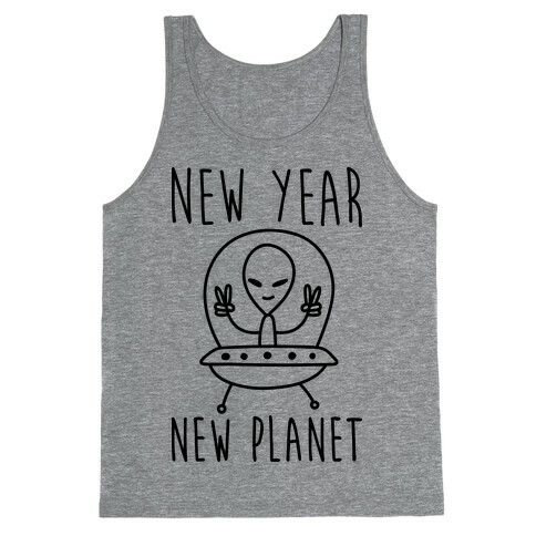 New Year New Planet Tank Top