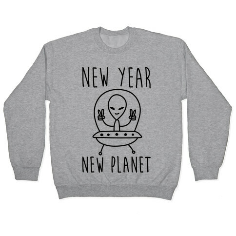 New Year New Planet Pullover