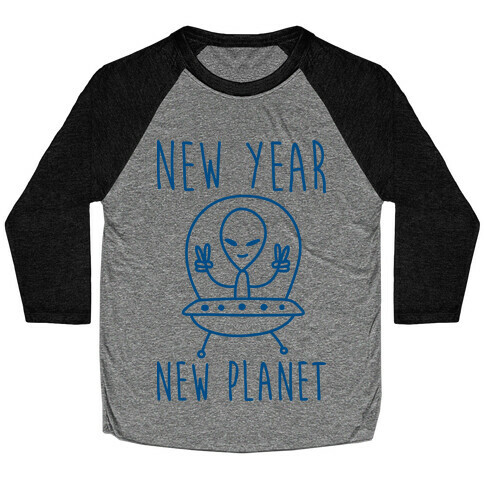 New Year New Planet Baseball Tee