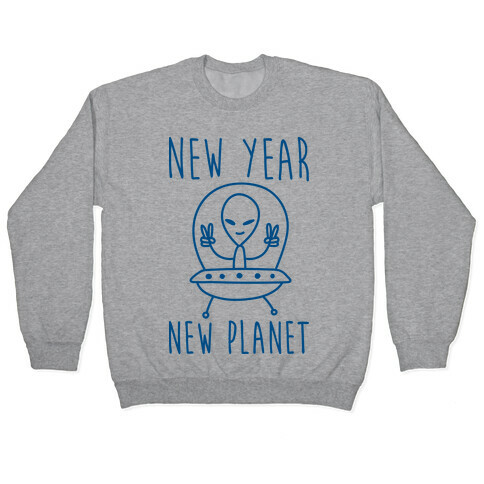New Year New Planet Pullover