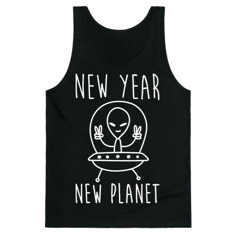 New Year New Planet Tank Top
