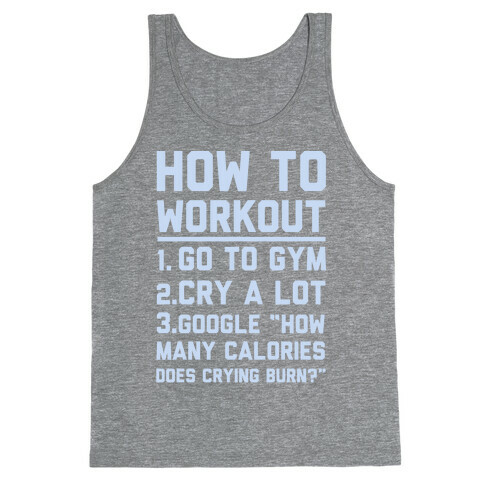 How To Workout Tank Top