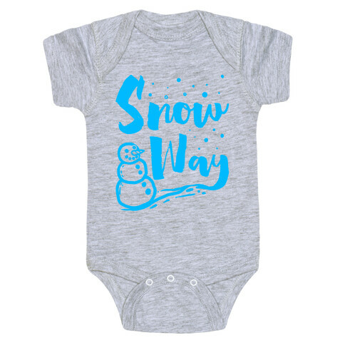 Snow Way Baby One-Piece