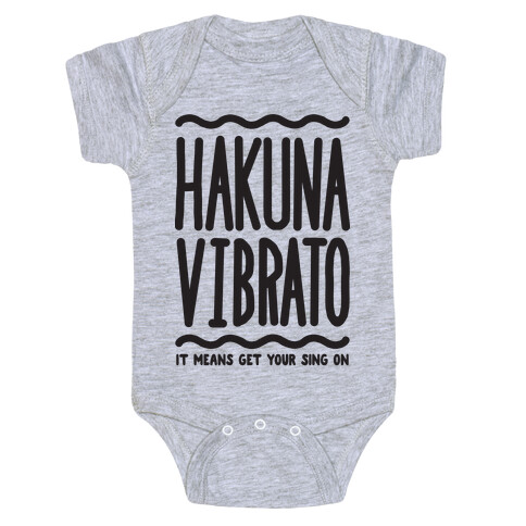 Hakuna Vibrato Baby One-Piece