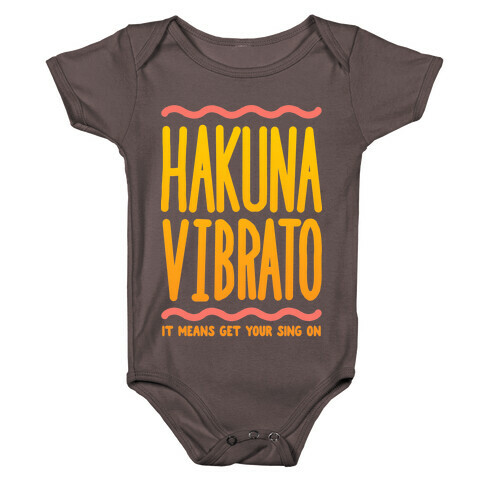 Hakuna Vibrato Baby One-Piece