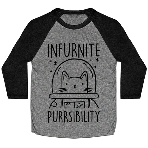 Infurnite Purrsibility Baseball Tee