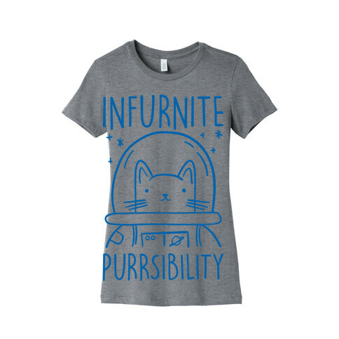 Infurnite Purrsibility Womens T-Shirt