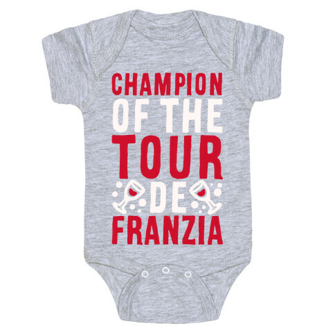 Champion of the Tour De Franzia  Baby One-Piece