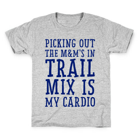 Trail Mix Cardio  Kids T-Shirt