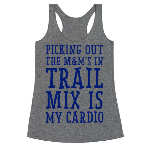 Trail Mix Cardio  Racerback Tank Top