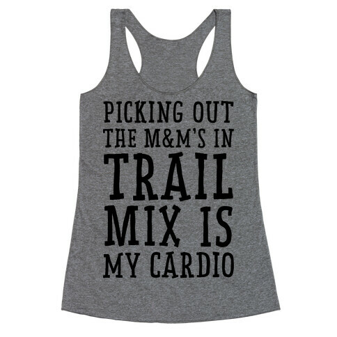 Trail Mix Cardio  Racerback Tank Top