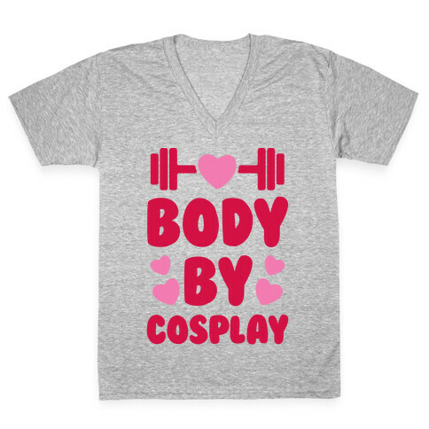 Body By Cosplay V-Neck Tee Shirt