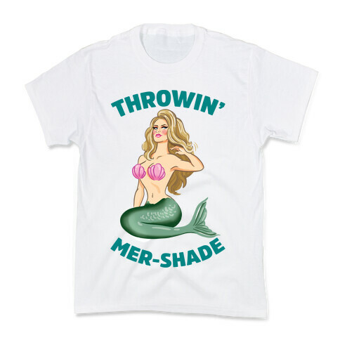 Throwin' Mer-Shade Kids T-Shirt