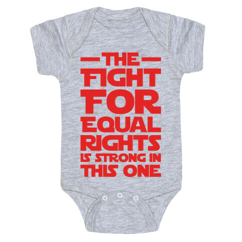 The Fight For Equal Rights Is Strong In This One Baby One-Piece