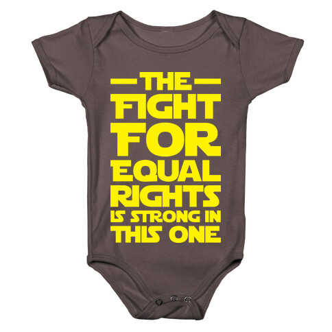 The Fight For Equal Rights Is Strong In This One Baby One-Piece