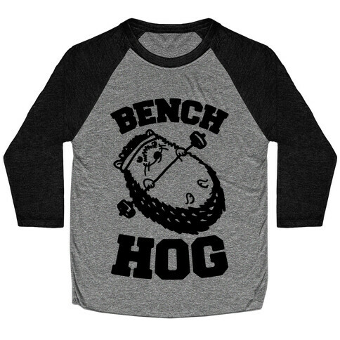 Bench Hog Baseball Tee