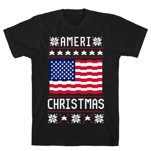 Ameri' Christmas Ugly Sweater T-Shirt