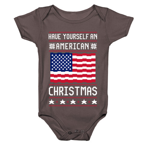 Have Yourself An American Christmas Baby One-Piece