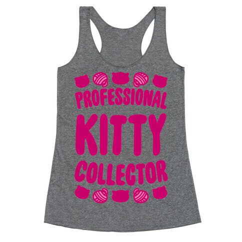 Professional Kitty Collector Racerback Tank Top