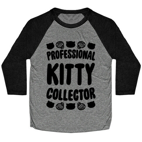 Professional Kitty Collector Baseball Tee