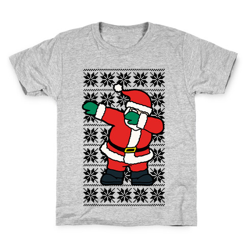 Dabbing Santa Kids T-Shirt