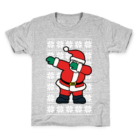 Dabbing Santa  Kids T-Shirt