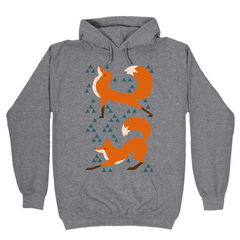 Fox Yoga Hooded Sweatshirt