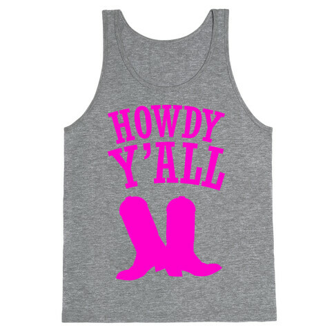 Howdy Y'all Tank Top