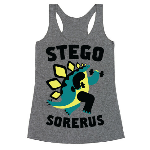 Stego-sore-rus Racerback Tank Top