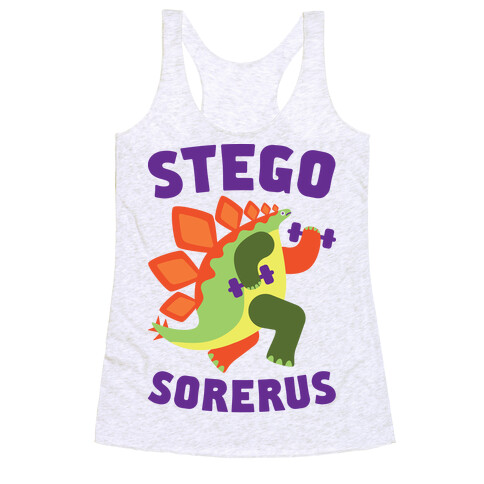 Stego-sore-rus Racerback Tank Top