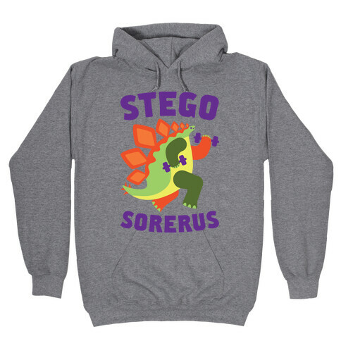 Stego-sore-rus Hooded Sweatshirt