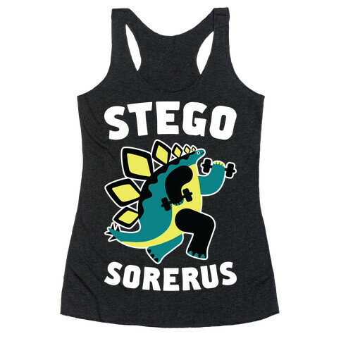 Stego-sore-rus Racerback Tank Top