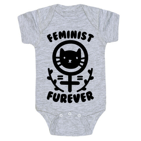 Feminist Furever Baby One-Piece